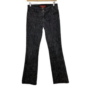 Secret Society Women’s Jeans Bootcut Charcoal Gray Size 28 Center Seams